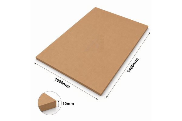 Formatka MDF surowa 10mm 1400x1000mm