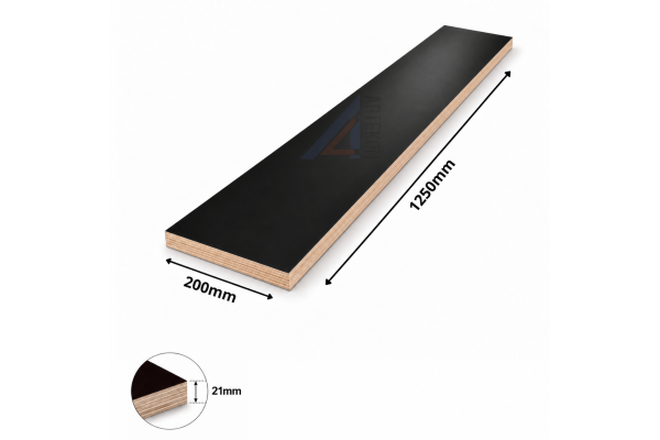 Sklejka szalunkowa wodoodporna 21mm - formatka 1250×200 mm FI/FI