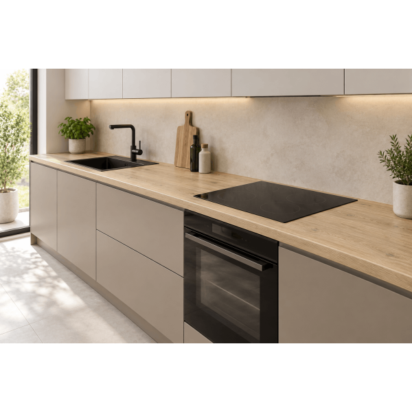 Blat kuchenny 38mm Dąb Naturalny 4428/OV 4100×600mm