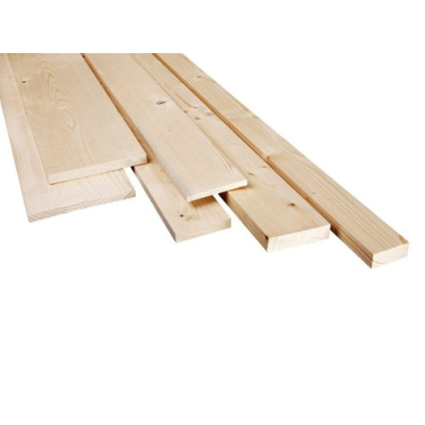 DESKI STRUGANE HEBLOWANE ŚWIERK  2cm x 7cm x3m klasa AB